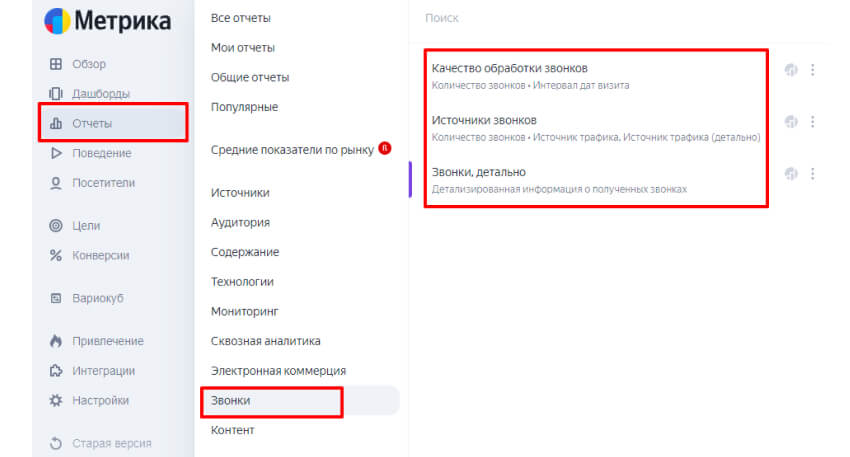 Целевой звонок Яндекса