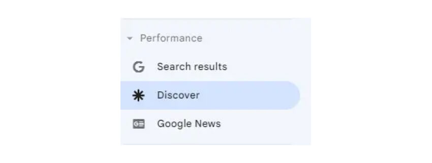 отслеживание трафика из Google Discover в Google Search Console